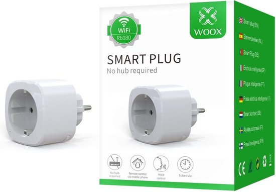 Woox R6080 Smart Plug EU (discontinued) - Products from WOOX UK