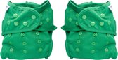 Cheeky Baby Luierbroekje - Wasbaar - One size - 2 Stuks - Groen