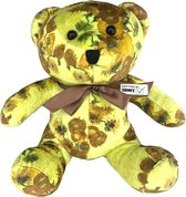 3BMT Knuffel - Zonnebloemen - Van Gogh - Teddybeer in style