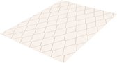 Vloerkleed Laagpolig Grijs | Macy Diamante - 310 x 240 cm