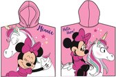 Minnie Mouse badponcho - 100 x 50 cm. - poncho 100% katoen