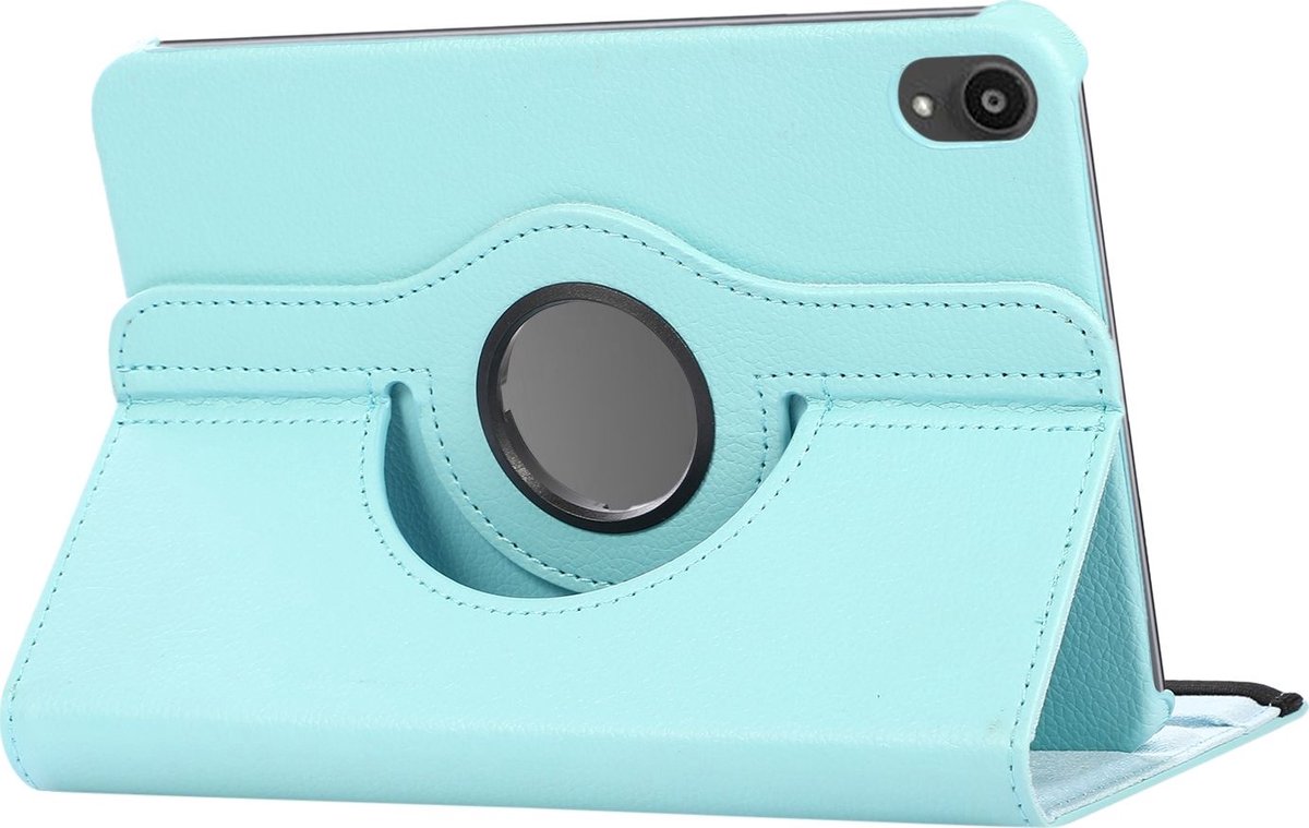 Mobigear DuoStand - Apple iPad Mini 6 (2021) Hoes Draaibare Bookcase - Blauw