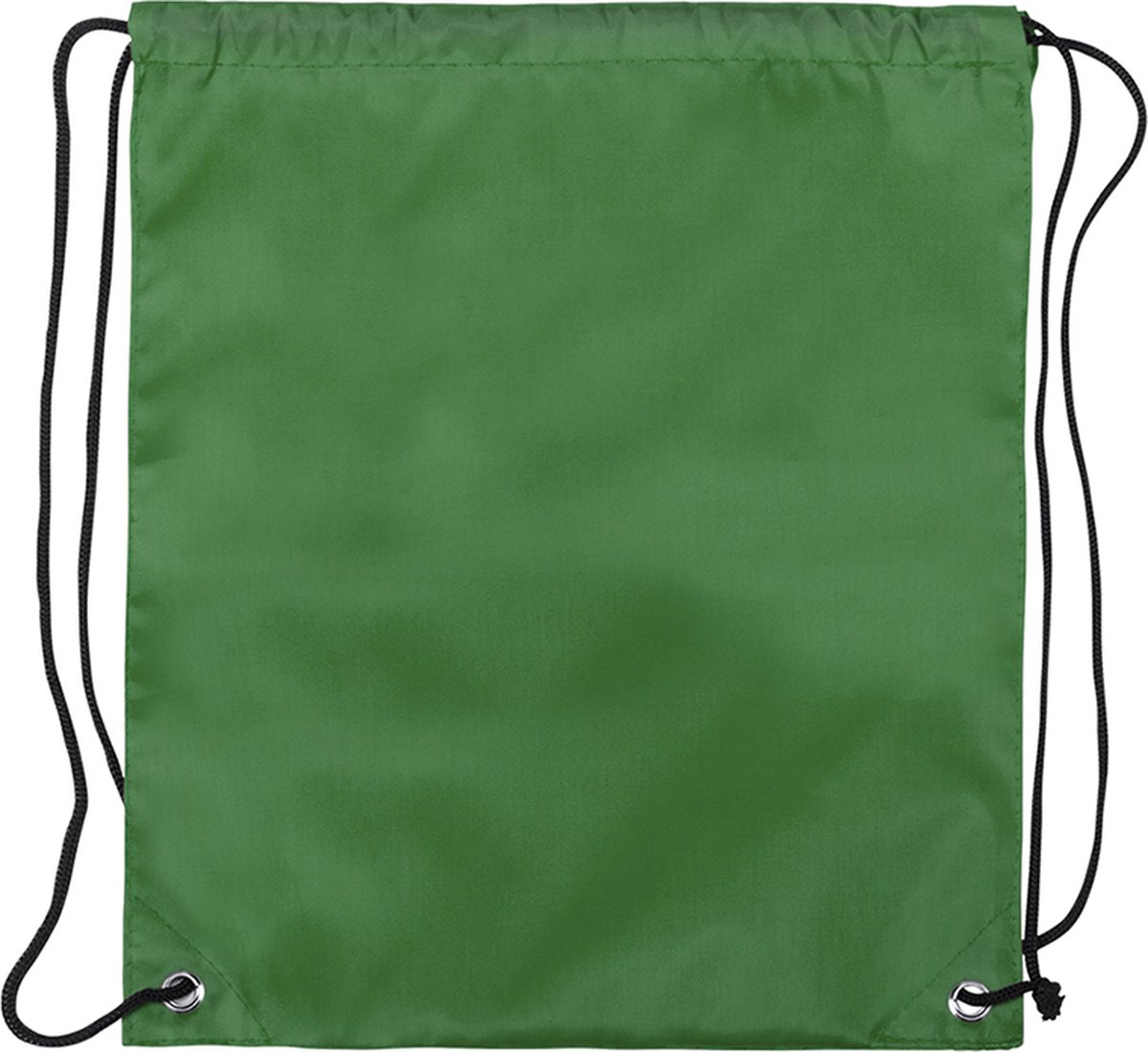 Gymtas basic - rugtas - zwemtas - sporttasje met rijgkoord - groen