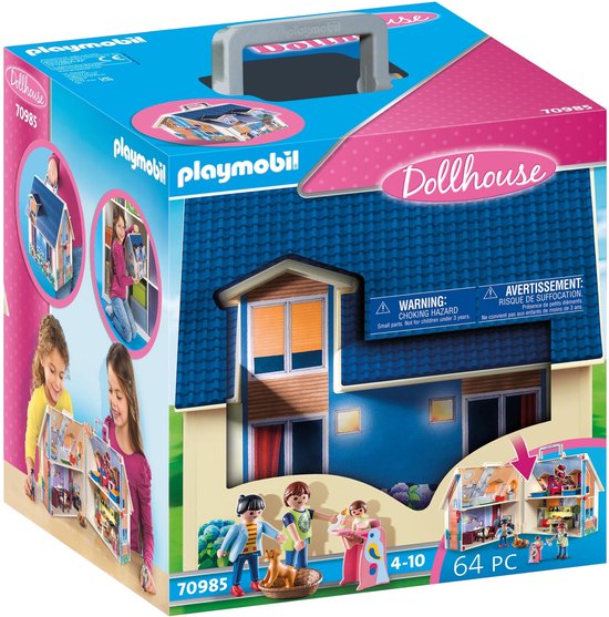 PLAYMOBIL Dollhouse Mijn meeneempoppenhuis - 70985