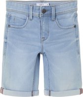 NAME IT KIDS NKMSOFUS DNMTAX LONG SHORTS NOOS Jongens Broek - Maat 92