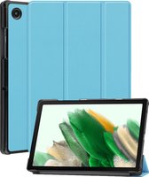 Samsung Tab A8 Hoes Luxe Hoesje Book Case - Samsung Tab A8 Hoes Cover - Licht Blauw