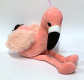 L&B Plusch - Flamingo knuffel - 35 cm