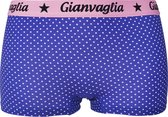 Dames boxershorts Gianvaglia 3 pack stippel paars/roze XXL