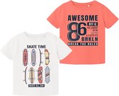name it NMMVICTOR 2P SS TOP DD Jongens T-Shirt - Maat 110