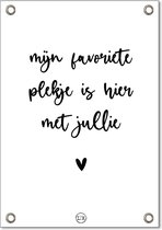 Label2X Poster - Mijn Favoriete Plekje - 59 X 84 Cm - Multicolor