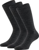 Wollen sokken heren | Antraciet | Maat 43/46 | Merino sokken | sokken heren 43 46 | Wollen sokken | Naadloze sokken | Apollo
