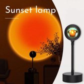 Sunset Led Lamp Golden Hour - Ledlamp - sfeerlamp - afstandsbediening - Zonsondergang lamp -