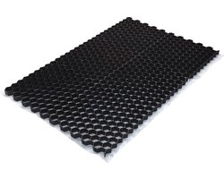 Grindmat Gravel Fix Pro - ca. 120x80 cm - 0,9m² - Zwart