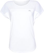 Only Play - Malica Cuved Short Sleeve Training Tee - Dames Sport Shirt - XL - Wit