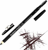 The Browgal Skinny Eyebrow Pencil 01 Black