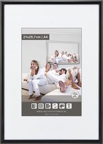 Aluminium Fotolijst - Profiel M150 - 60 x 70 cm - Gelakt Zwart