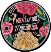 Lion King Hukuna Matata strijk embleem - pokemon patch - patches - stof & strijk applicatie