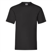 Fruit of the Loom - 5 stuks Valueweight T-shirts Ronde Hals - Zwart - XL