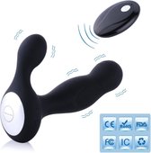 Prostaat Vibrator Voor Prostaatstimulatie & Anaal Met afstandsbediening Zwart