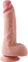 Realistische Zuignap Dildo 20 CM Dik en Flexibel Softskin