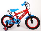 Vélo pour enfants Spider-Man - Garçons - 14 pouces - Rouge / Blauw - Deux freins à main