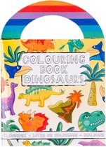 Uitdeelcadeautje Kleurboekje met Stickers Dinosaurus 13 x 9,5 cm