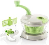 4 in 1 Molen Slacentrifuge Sladroger Mixer Hakmolen Ei Zuignap 20x25 - Receptenboek - Hand Blender - Ergonomisch