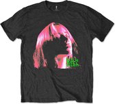 Billie Eilish Heren Tshirt -2XL- Neon Shadow Pink Zwart