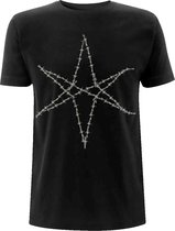 Bring Me The Horizon Heren Tshirt -S- Barbed Wire Zwart