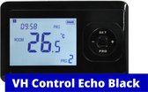 VH Control Echo wifi - Zwart - Digitale draadloze RF thermostaat zonder ontvanger