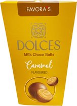 Favora’s Dolces Milk Choco Balls Caramel 140g