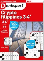 CFQ-058 Denksport Puzzelboek Cryptofillipines 3-4*, editie 58