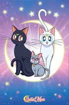ABYstyle Sailor Moon Luna Artemis and Diana  Poster - 61x91,5cm