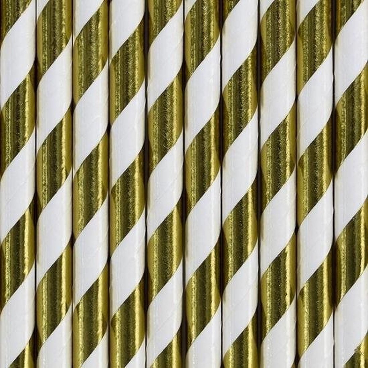 Papierstrawhalmen, papieren drinkrietjes, biologisch, voedselveilig, milieuvriendelijk, wegwerprietjes, 120-pack (groen metallic