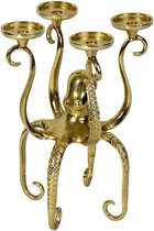 Kandelaar Beeld Octopus - H 43.5 cm