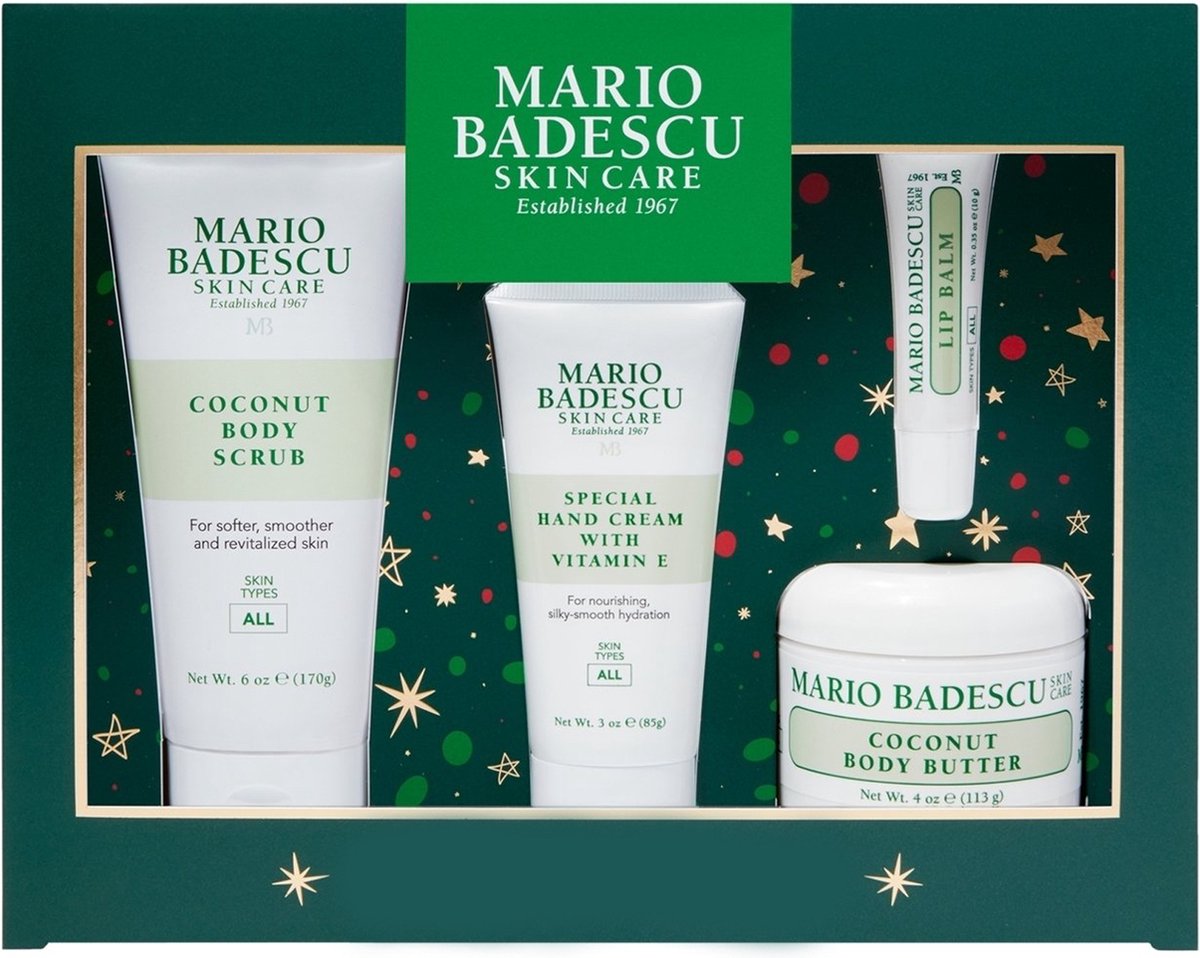 Mario Badescu Best of Body Essentials 4 Piece Kit Lichaamsset