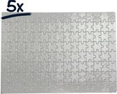 5x puzzel 120st. voor sublimatie | geschenk | bedankje | origineel | foto | publiciteit