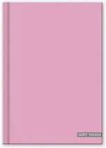Verhaak Schrift Soft Touch Pastel Gelinieerd A4 Roze