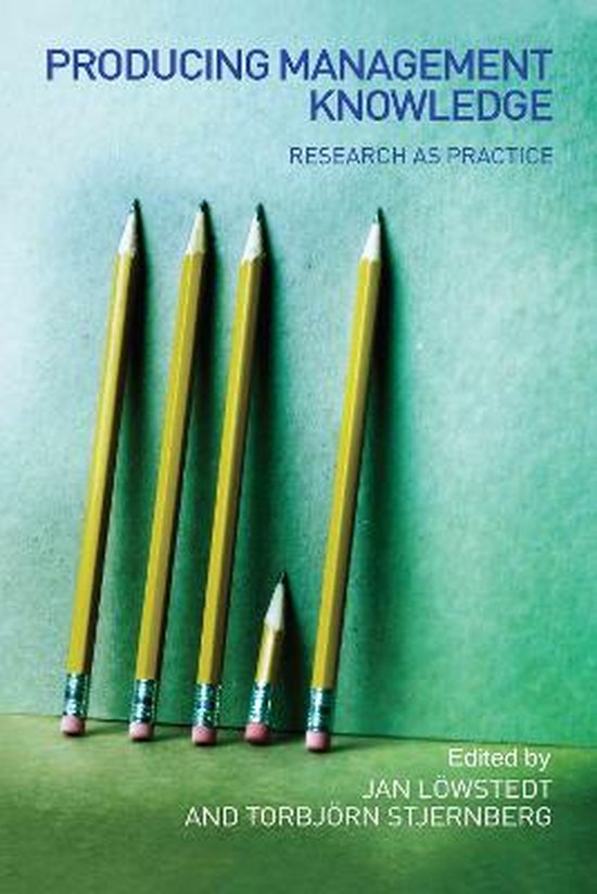 Producing Management Knowledge 9780415384384 Ian Wilkinson Boeken