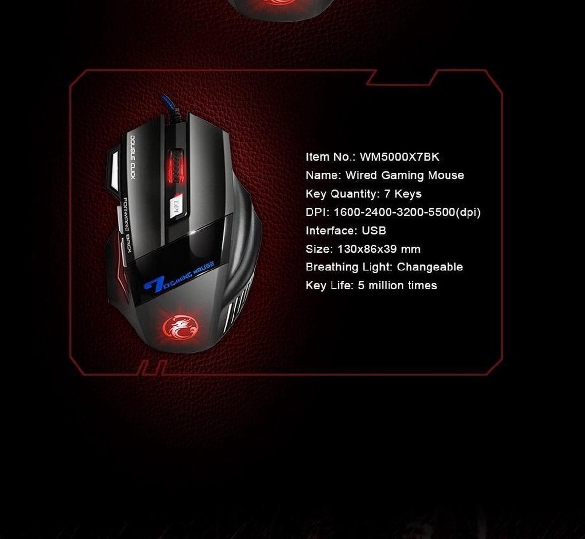 Souris Gaming iMicePower X7