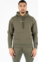 Quotrell - Louisiana Hoodie - Army green - trui - mannen - maat XS