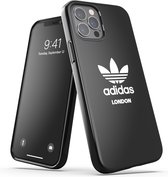 Hoesje Adidas OR Snap Case London SS21 voor iPhone 12/12 Pro zwart
