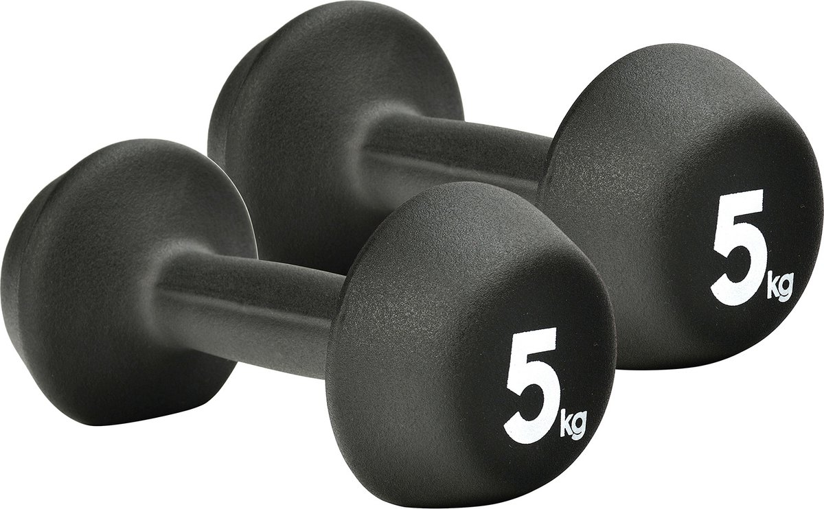 Adidas dumbbell set neopreen 2 x 5 kg