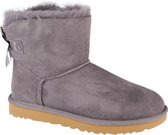 UGG Mini Bailey Bow II 1016501-SHA, Vrouwen, Grijs, Laarzen,Sneeuw laarzen, maat: 38