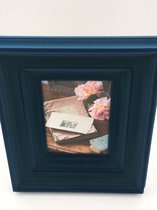 Mystic Blue Velvet Frame by A Dream Design