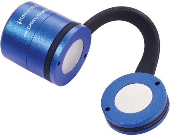 Mini lampe de poche Troika ECO - RUN lumière de sport et de sécurité (BLEU)