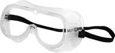 Kibani veiligheidsbril - stofbril - beschermbril - transparant - oogbeschermers - vuurwerkbril