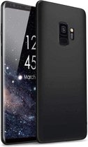 FONU Siliconen Backcase Hoesje Samsung Galaxy S9 Plus - Zwart