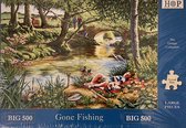 Legpuzzel House of Puzzeles Gone Fishing