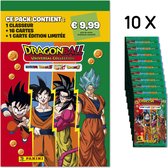 PANINI - DRAGON BALL UNIVERSAL COLLECTION TRADING CARD - 1 STARTER PACK FR + 10 POCHETTES - PROMO PACK FR